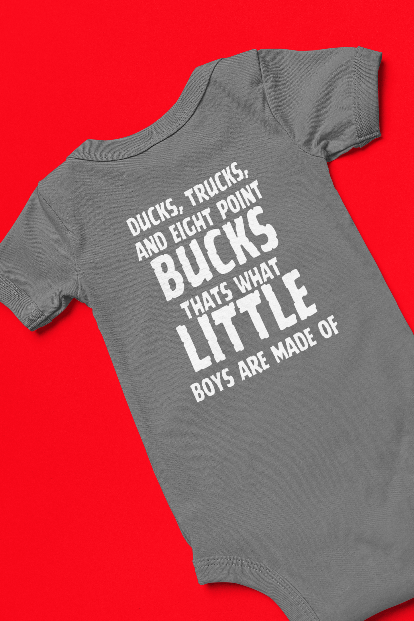 What Little Boys Are Made Of Onesie