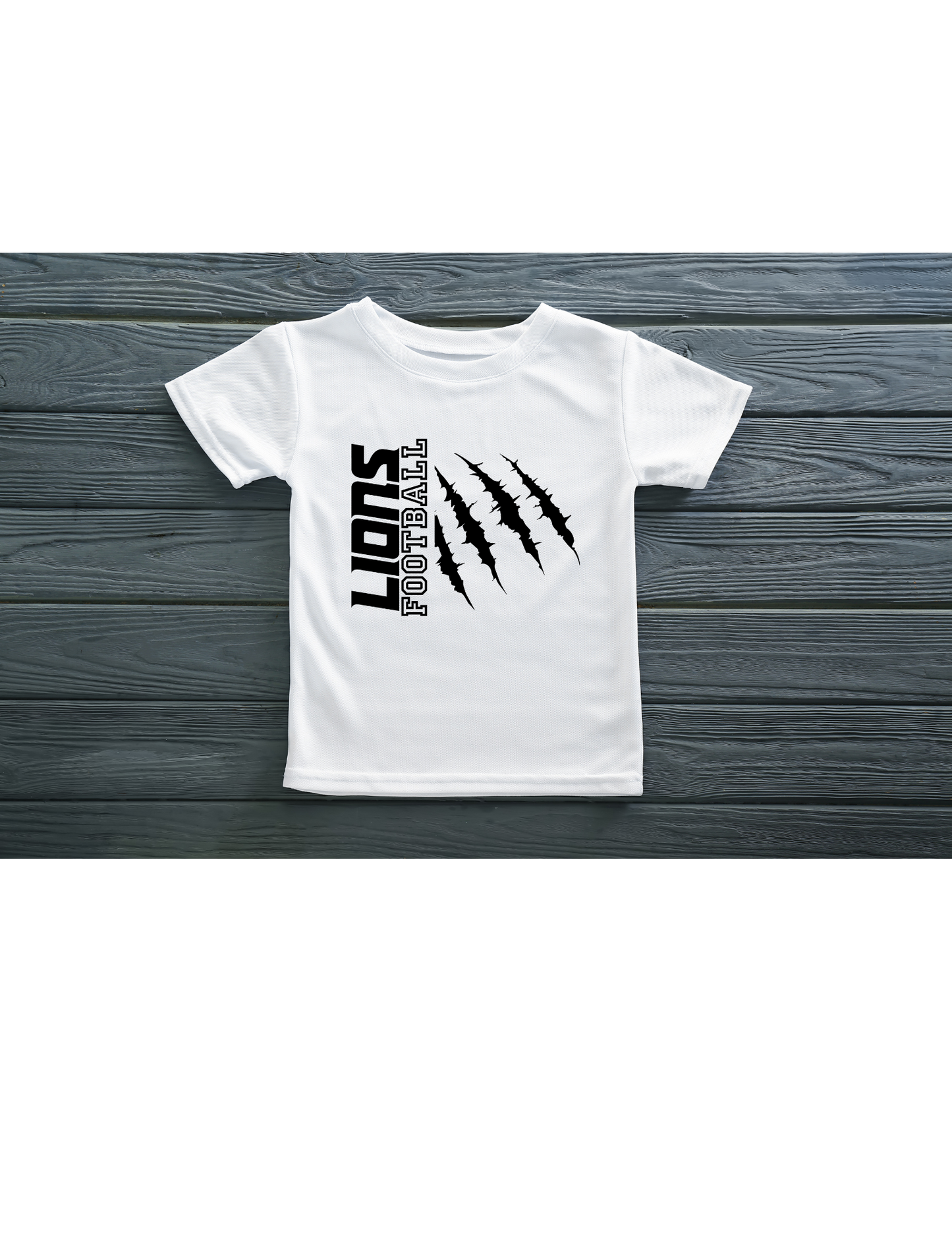 Lions Football with Claw Marks