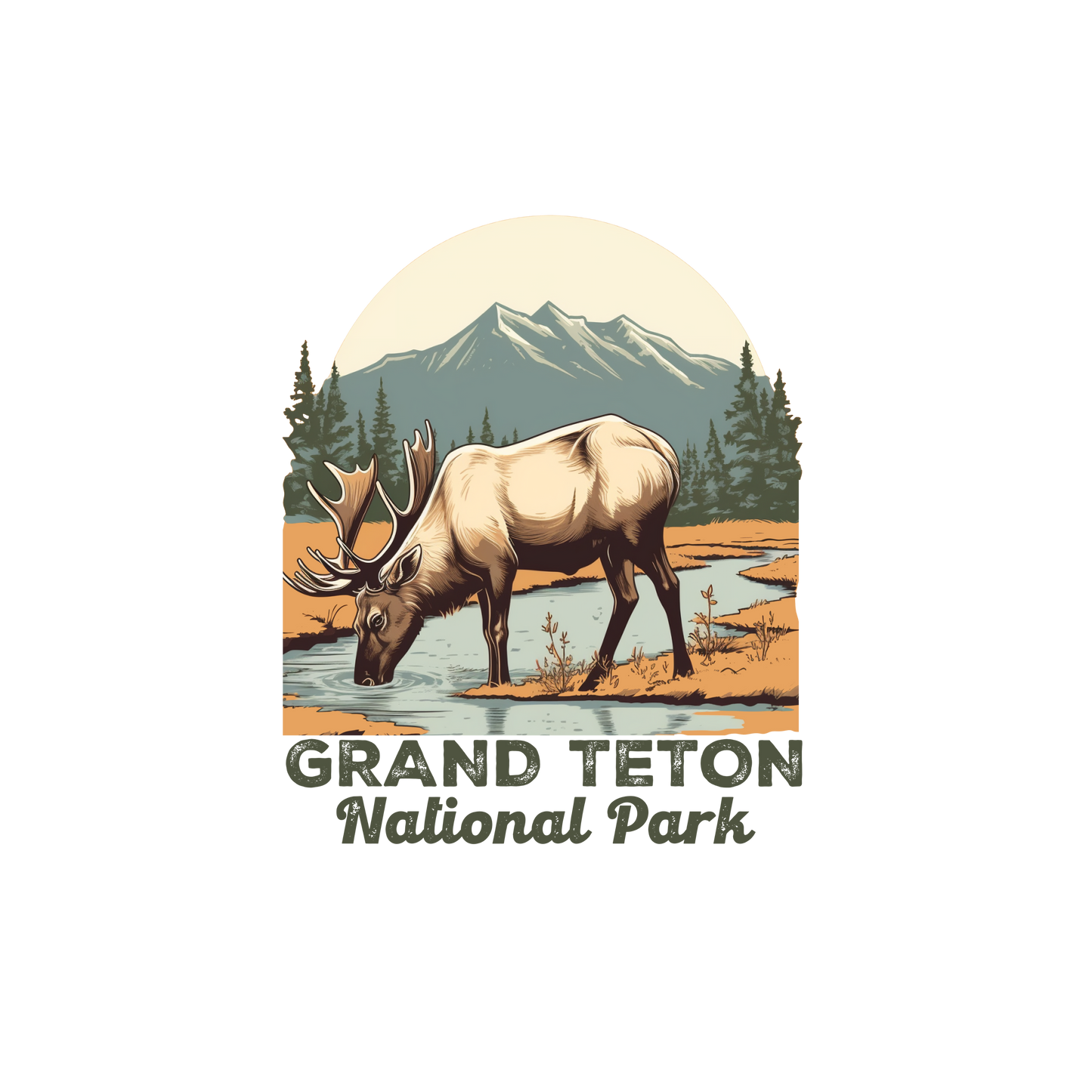 Grand Teton National Parks Logo
