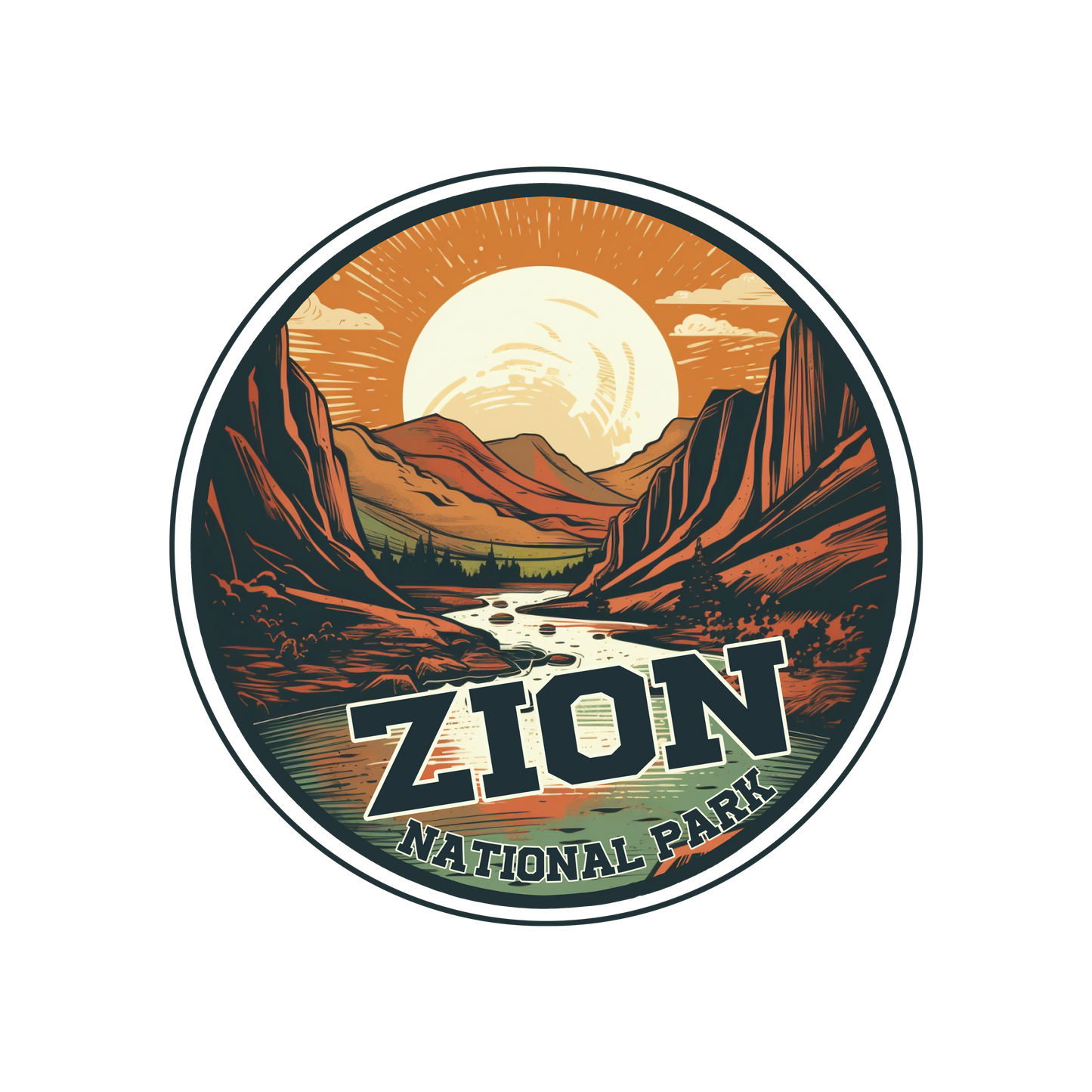 Zion National Parks Logo