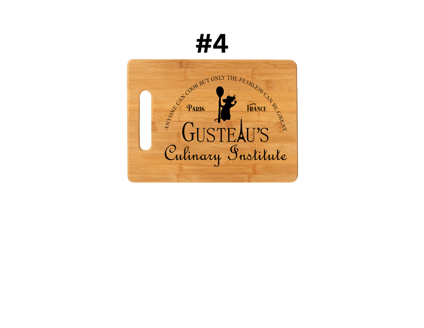 Gusteau's Culinary School Cutting Board