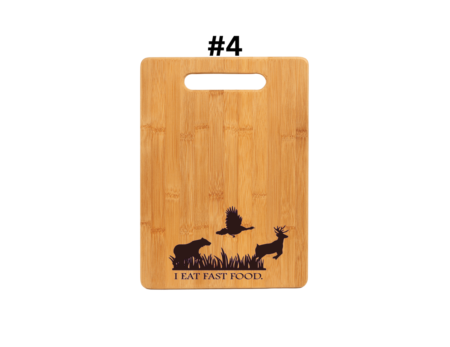 I Eat Fast Food (ALL) Cutting Board