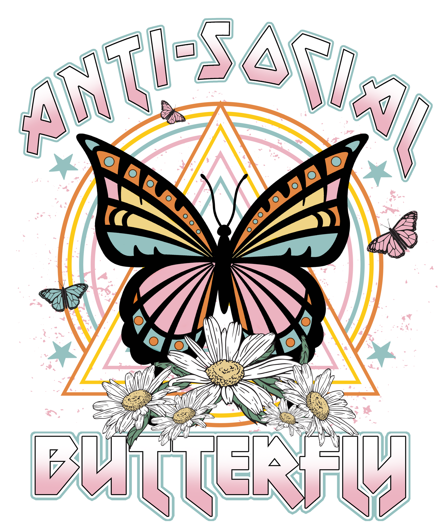 Anti-Social Butterfly Logo