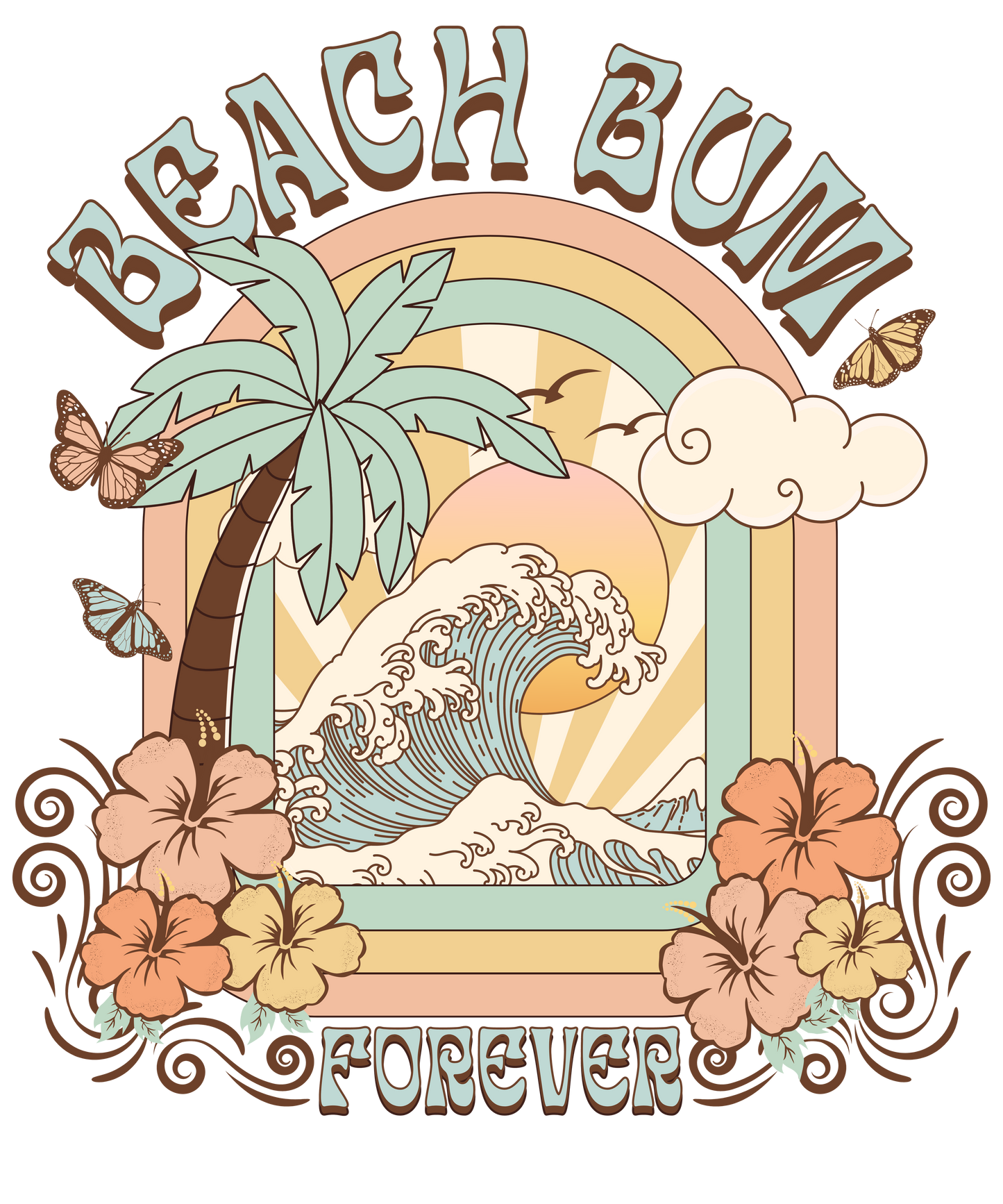 Beach Bum Forever Logo