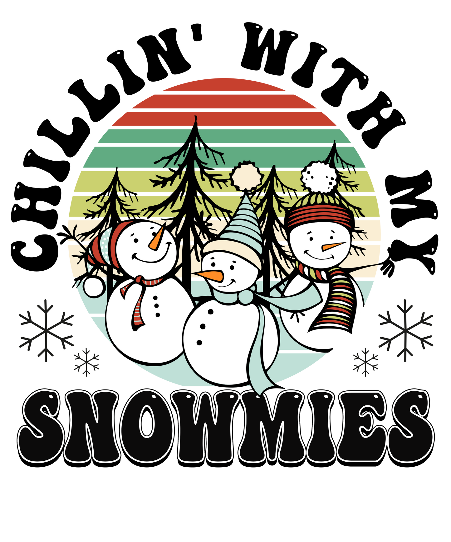 Chillin With My Snowmies Logo