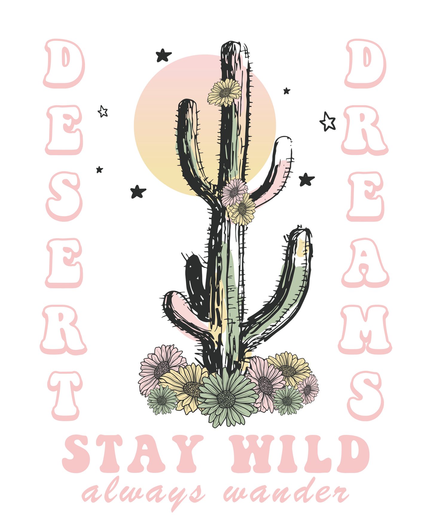 Desert Dreams Stay Wild Logo