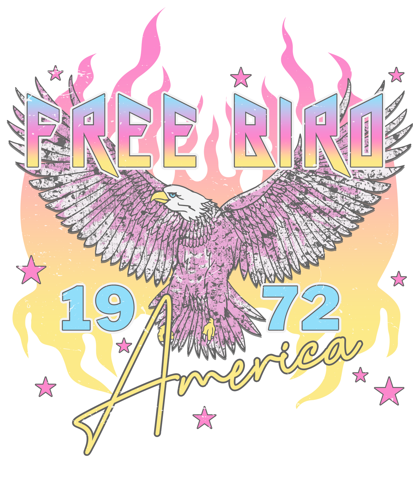Free Bird Vintage Logo