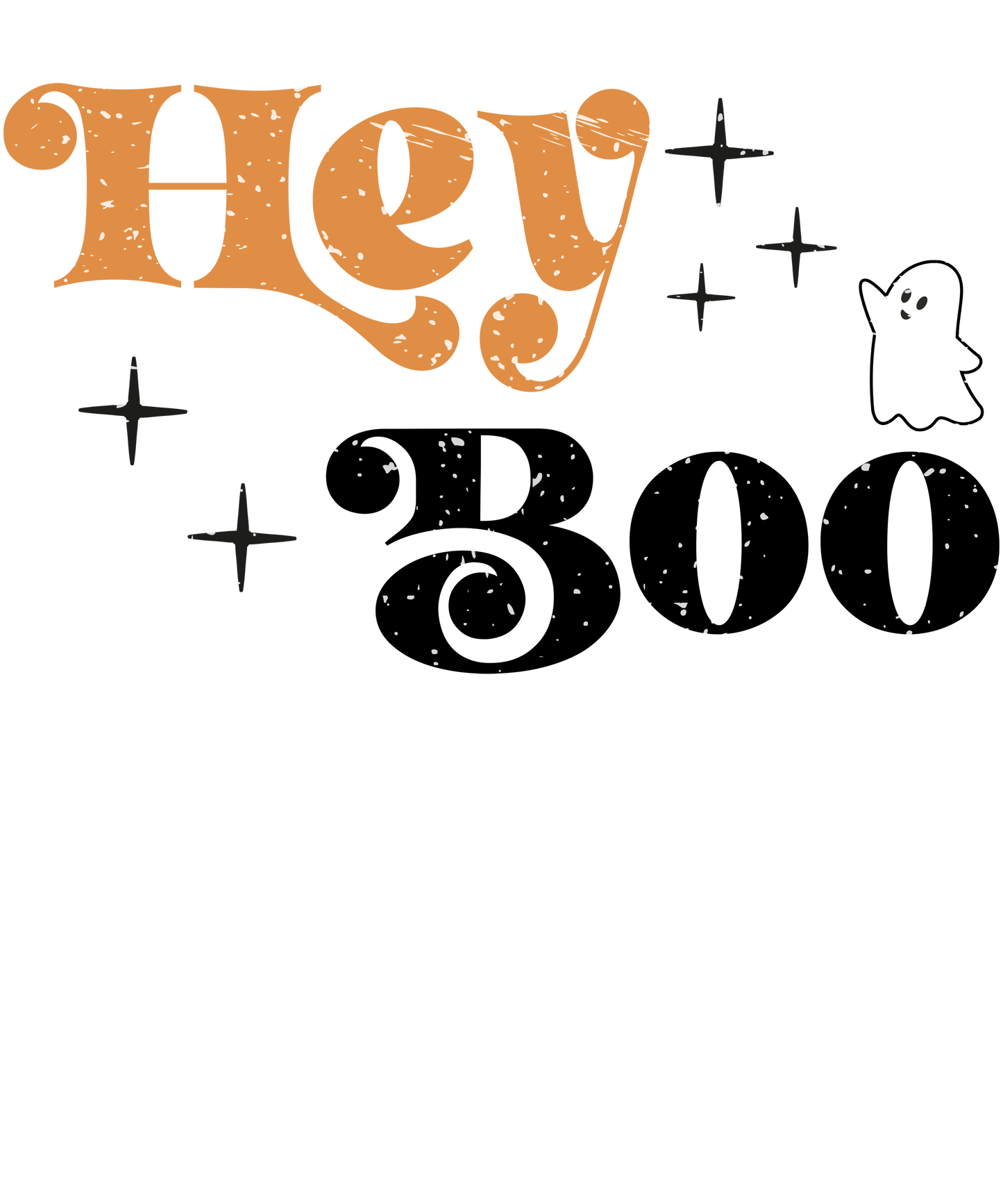 Hey Boo Logo