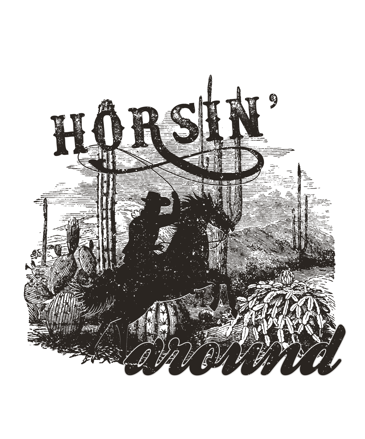 Horsin' Around Logo