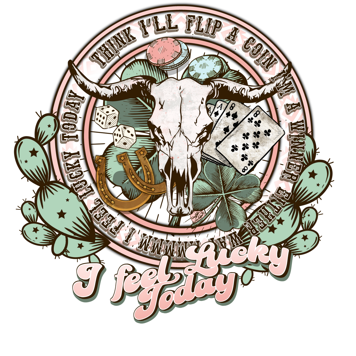 I Feel Lucky Today Logo