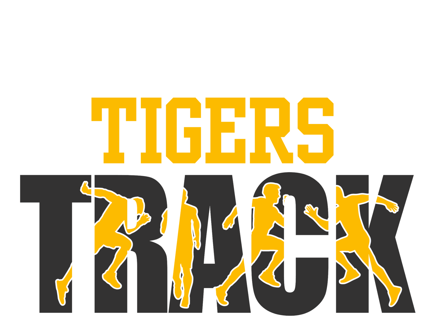 Tigers Track Figures Tee