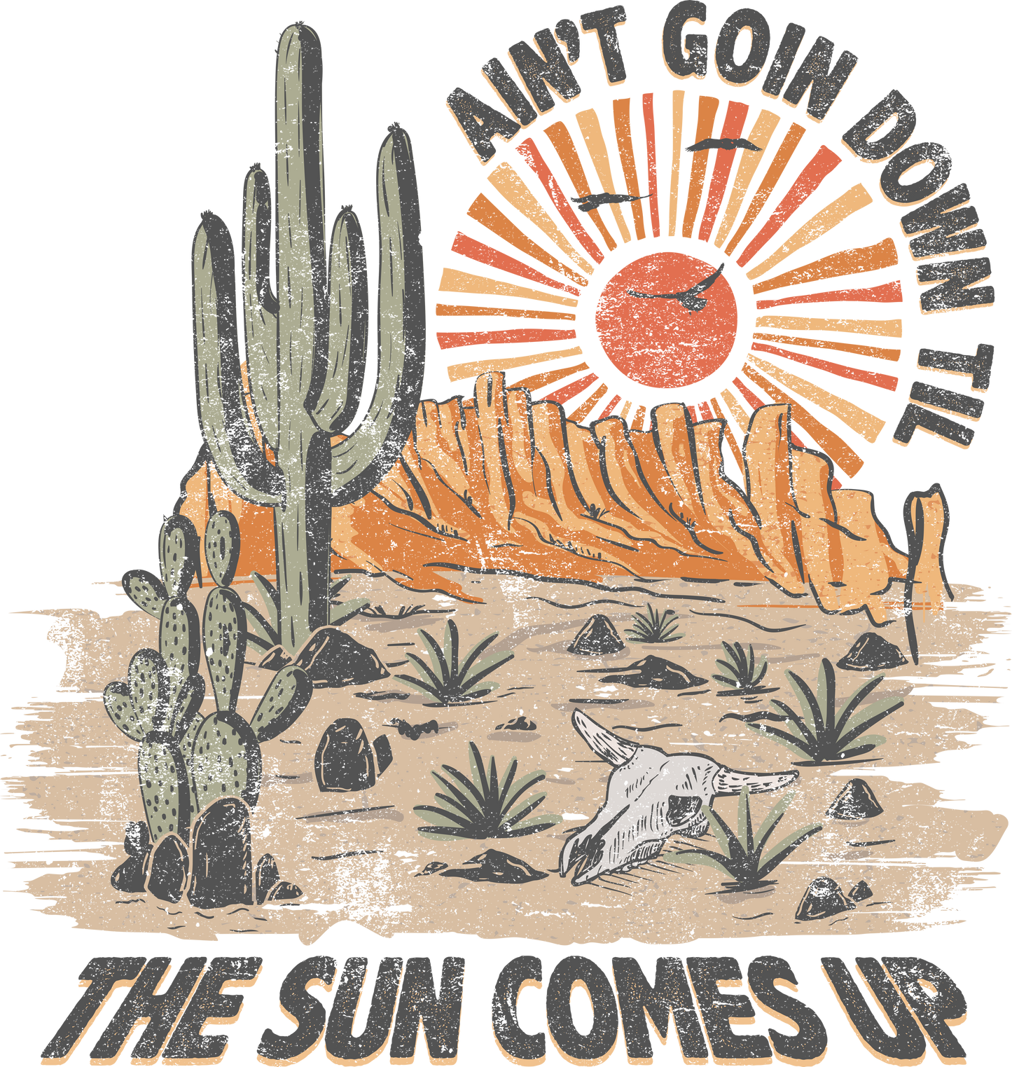 Ain't Goin Down Till The Sun Comes Up Logo