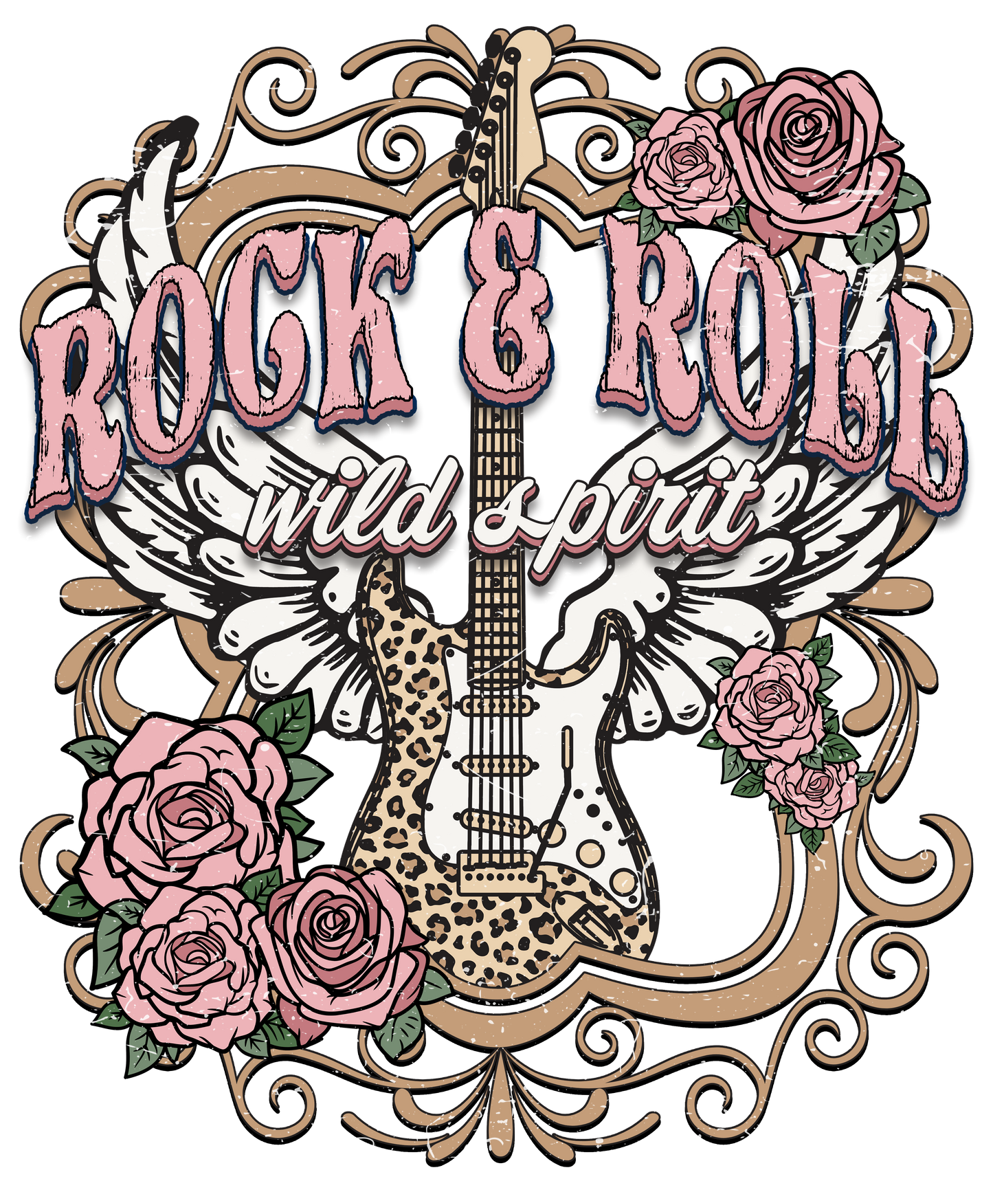 Rock And Roll Wild Spirit Logo