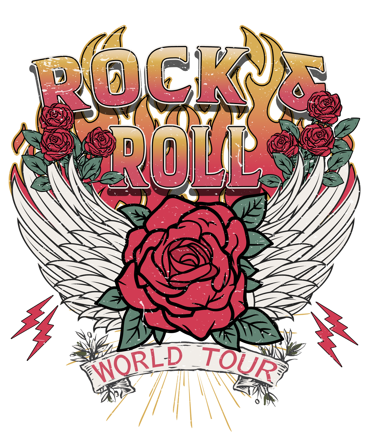 Rock N Roll World Tour Logo