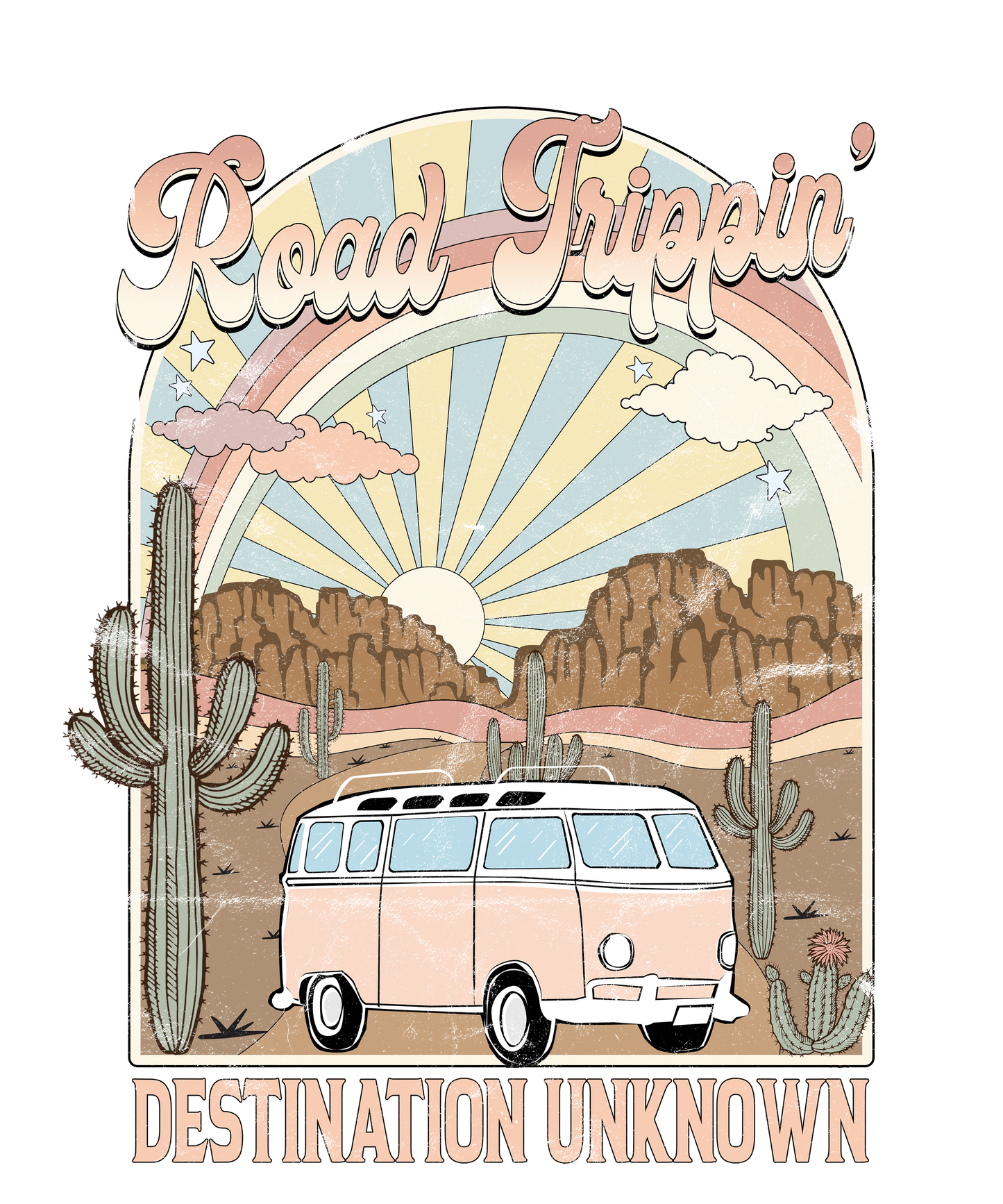 Road Trippin' Destination Unknown Logo