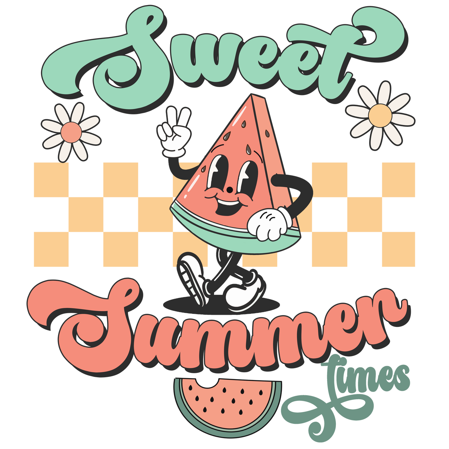 Sweet Summer Retro Logo