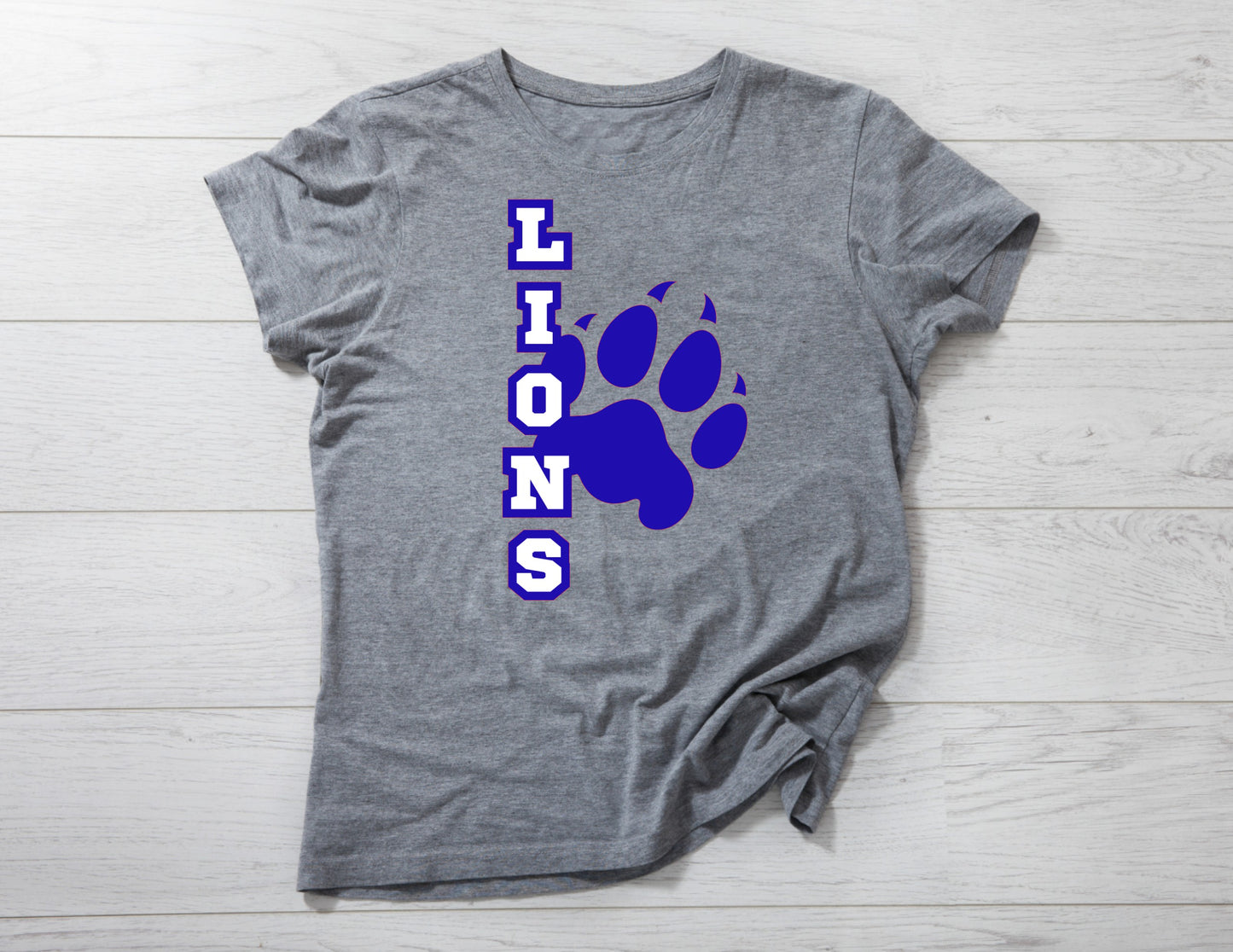 Vertical Lions And Paw