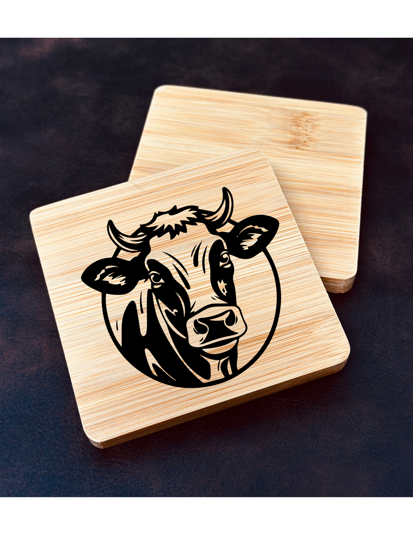 Jersey Cow With Outline