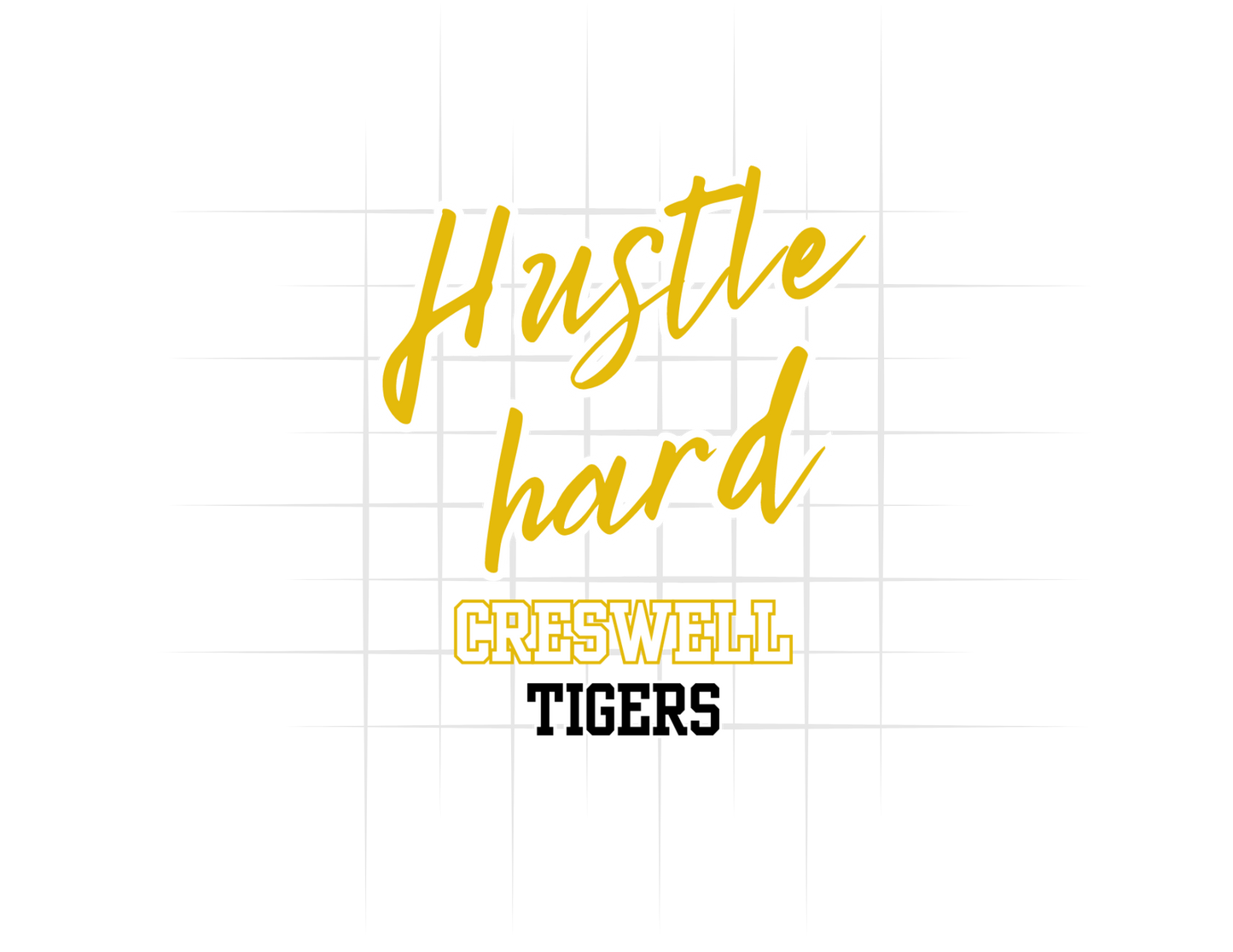Hustle Hard Tigers Tee