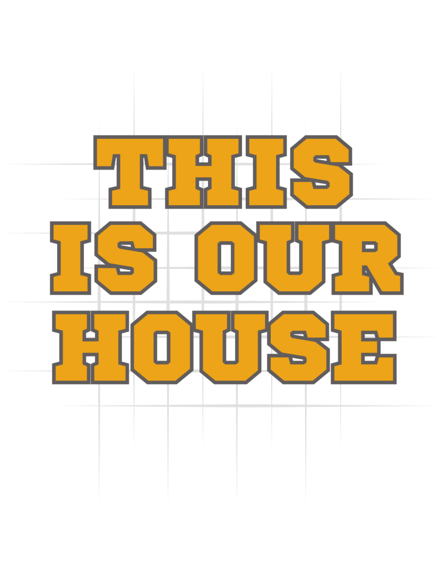 Tigers This Is Our House Tee