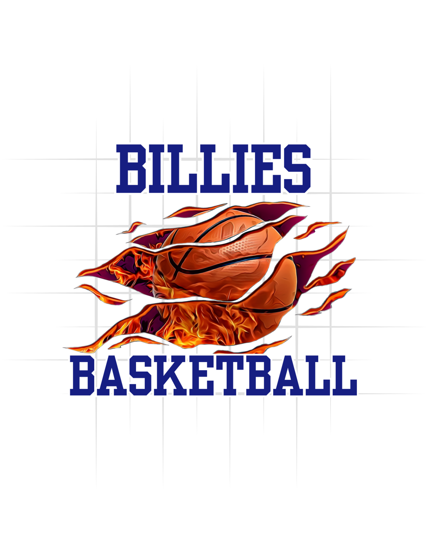 Billies Torn Basketball Tee