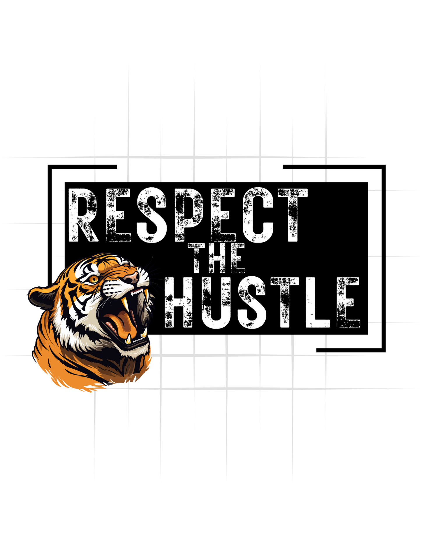 Respect The Hustle Tigers Tee