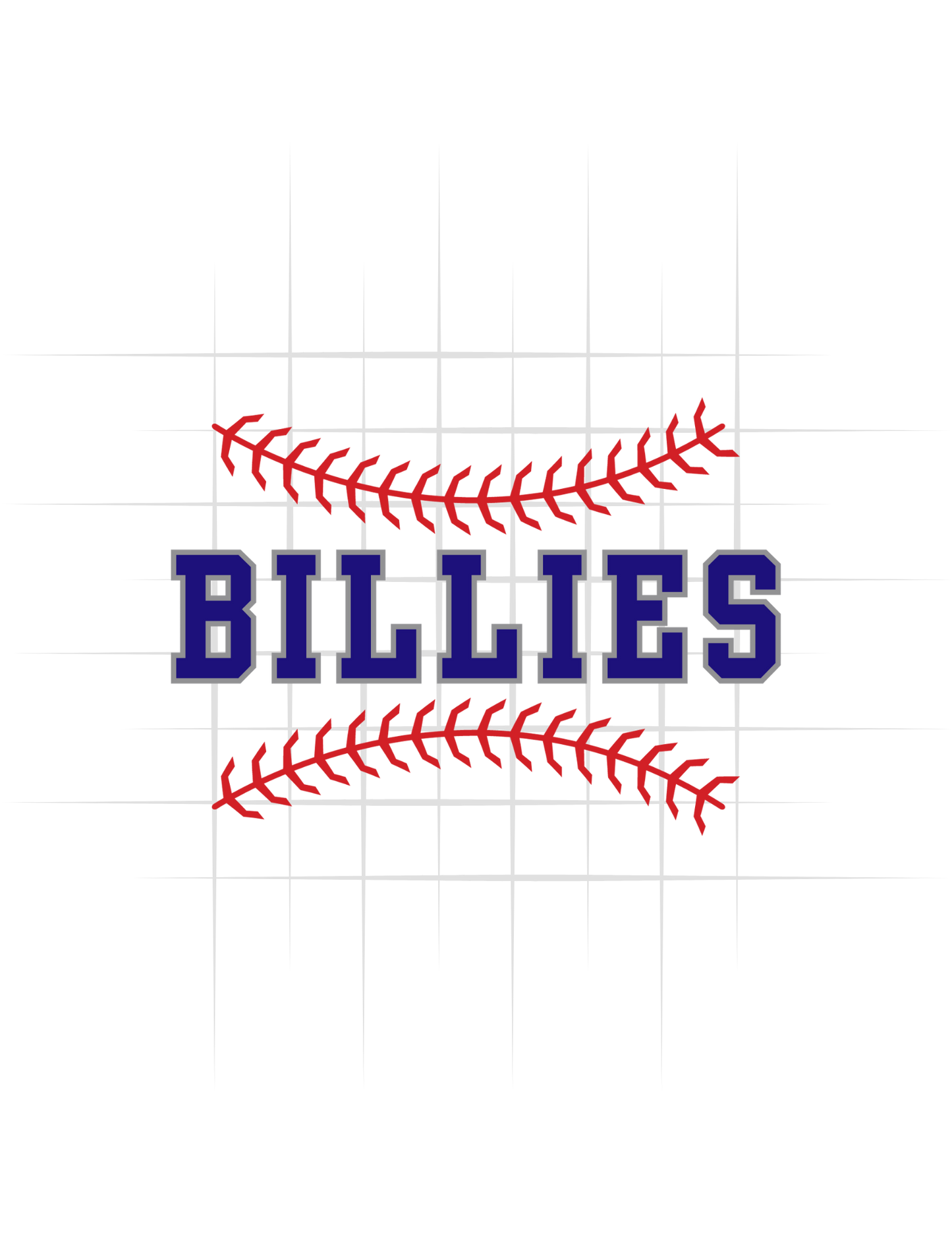 Billies & Laces Baseball Tee