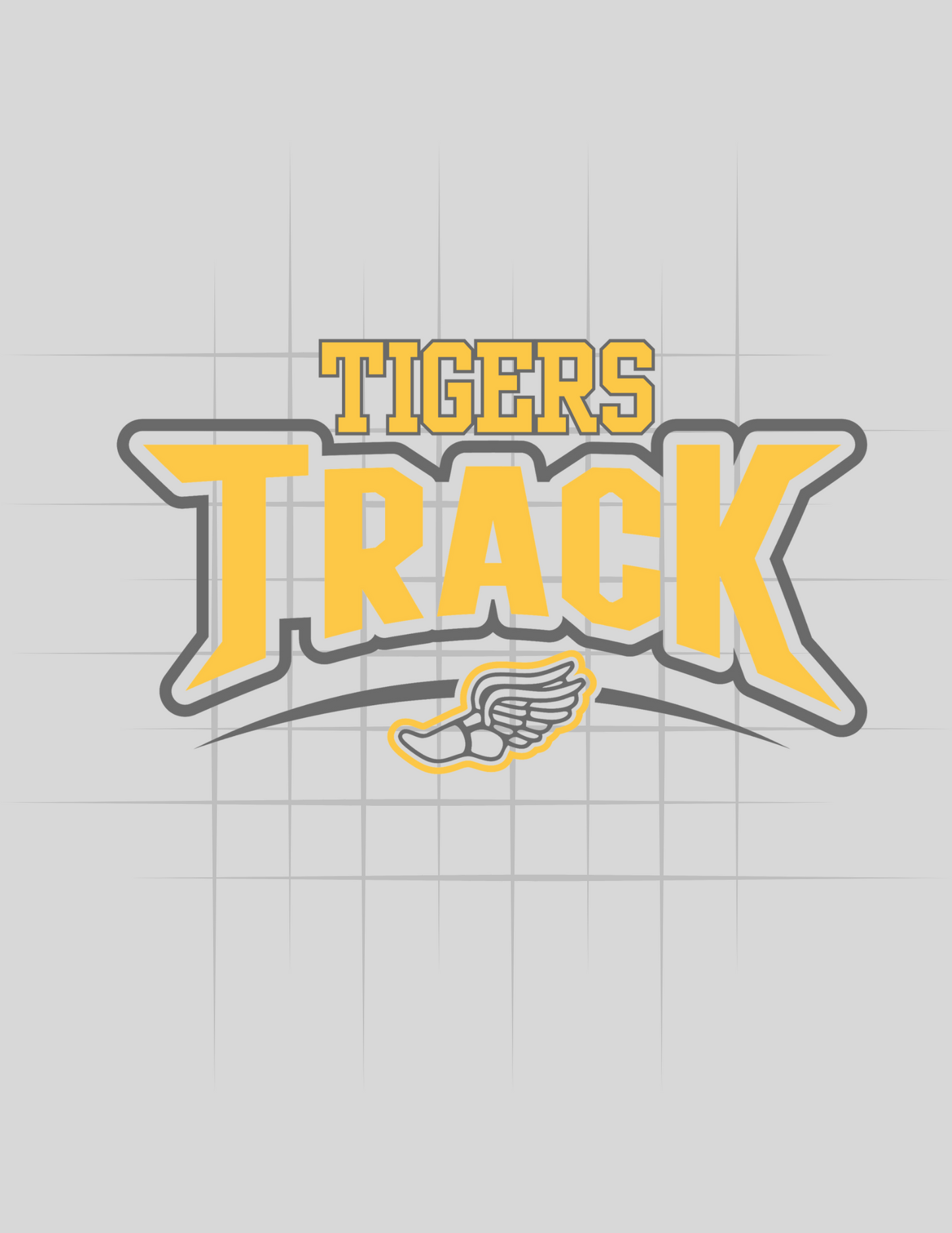 Tigers Oversized Logo Track Tee