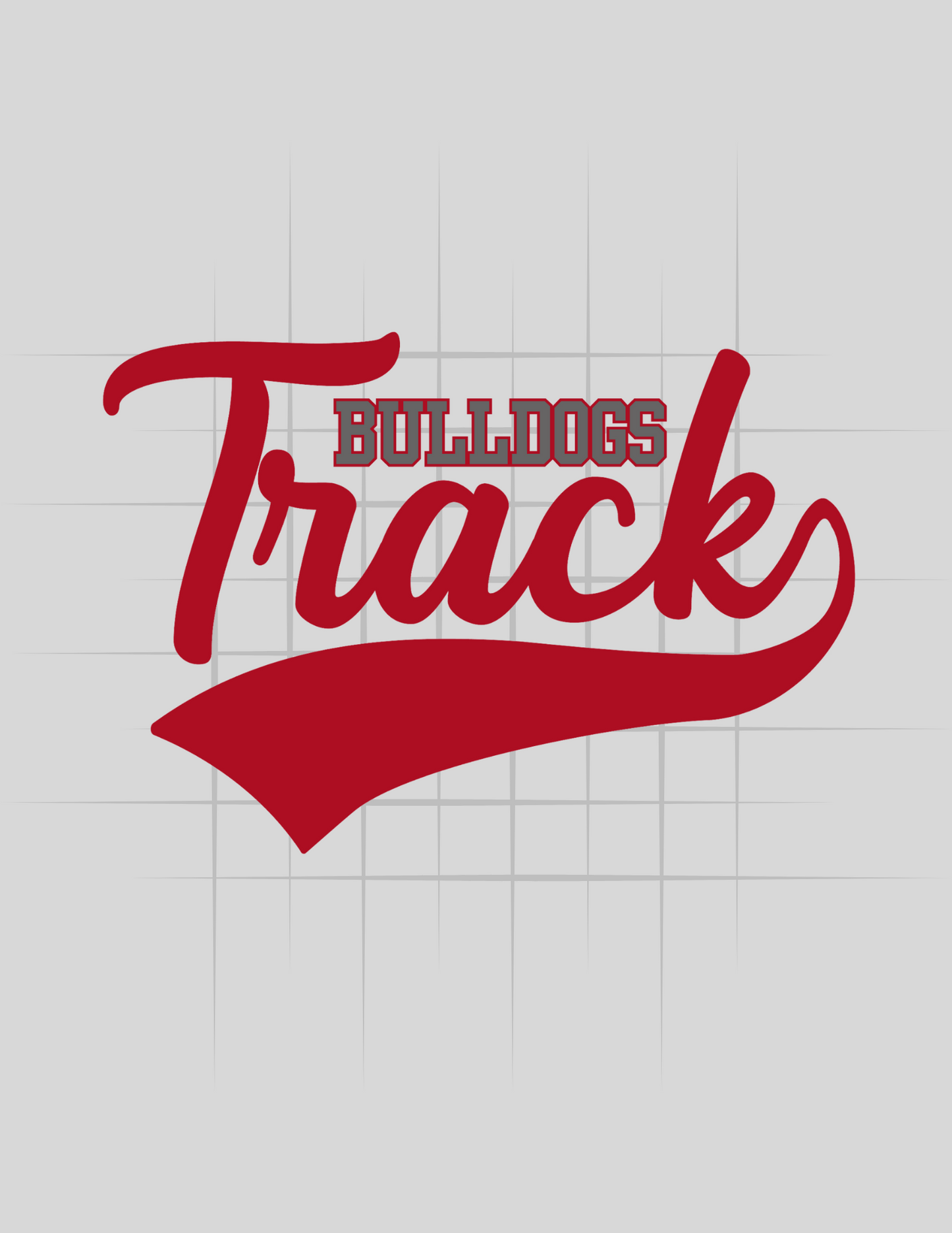 Bulldogs Track Swoosh Tee