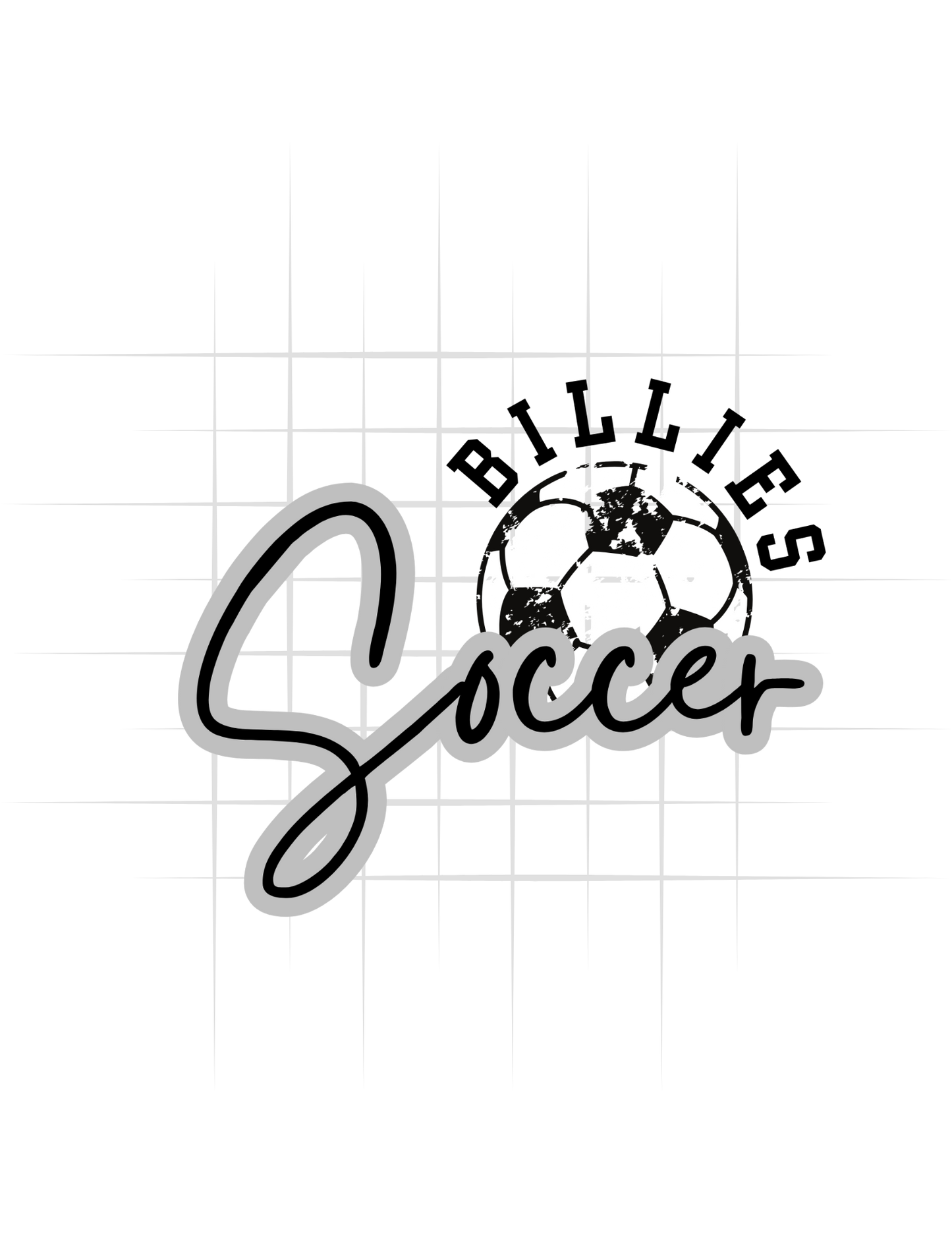 Billies Soccer Ball Logo Tee