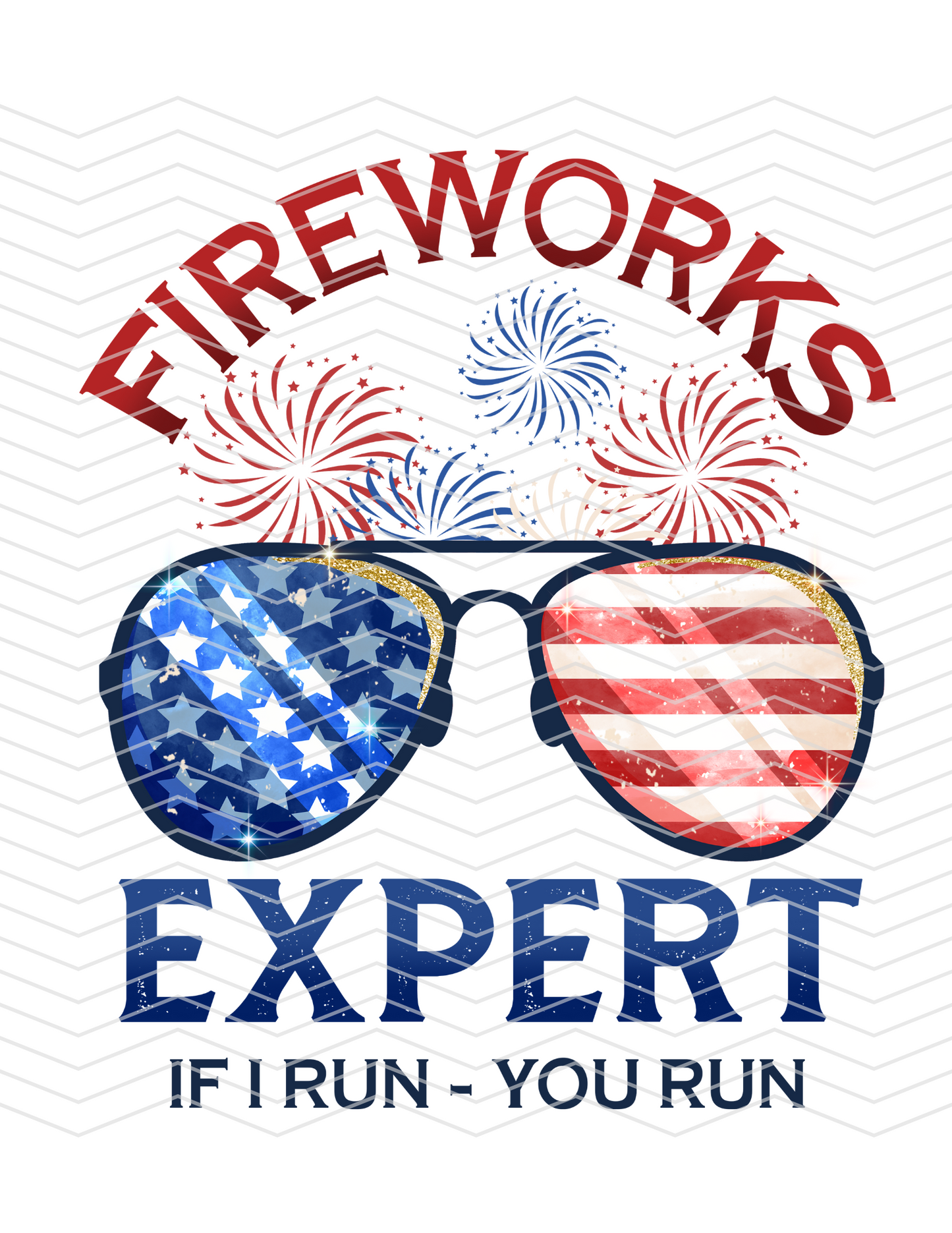 If I Run - You Run 4th Of July Graphic!