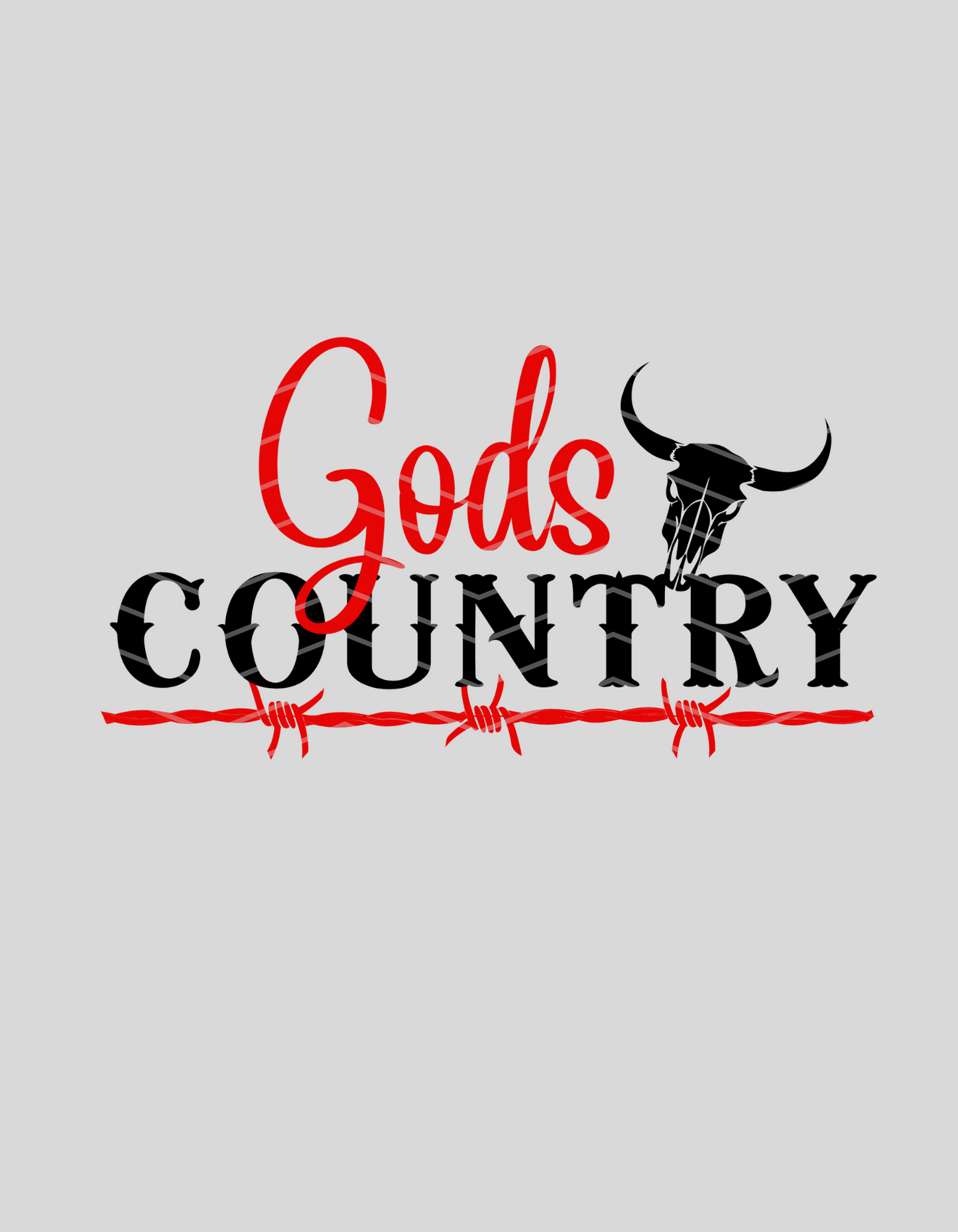 God Country Western Logo
