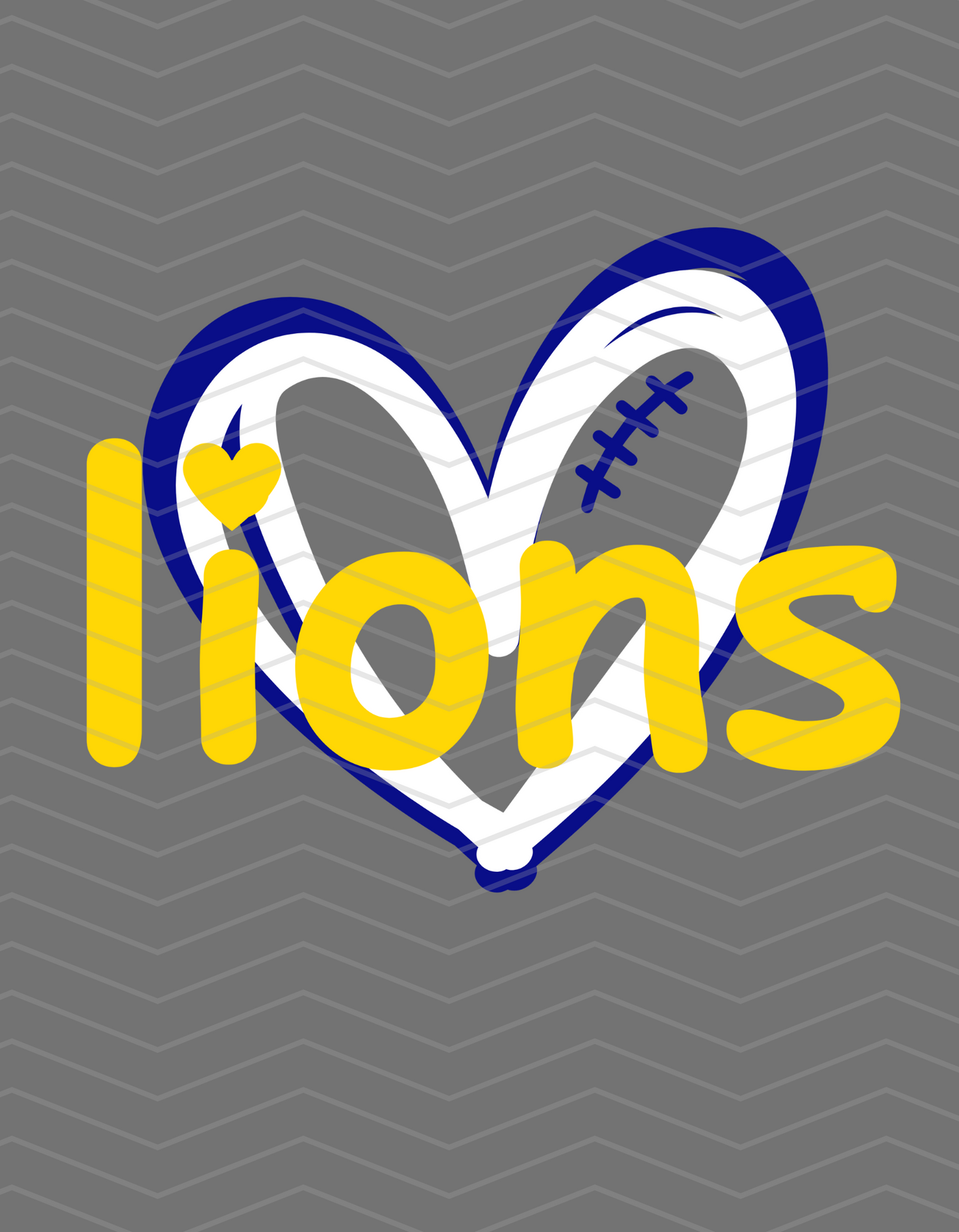 Lions Football Love