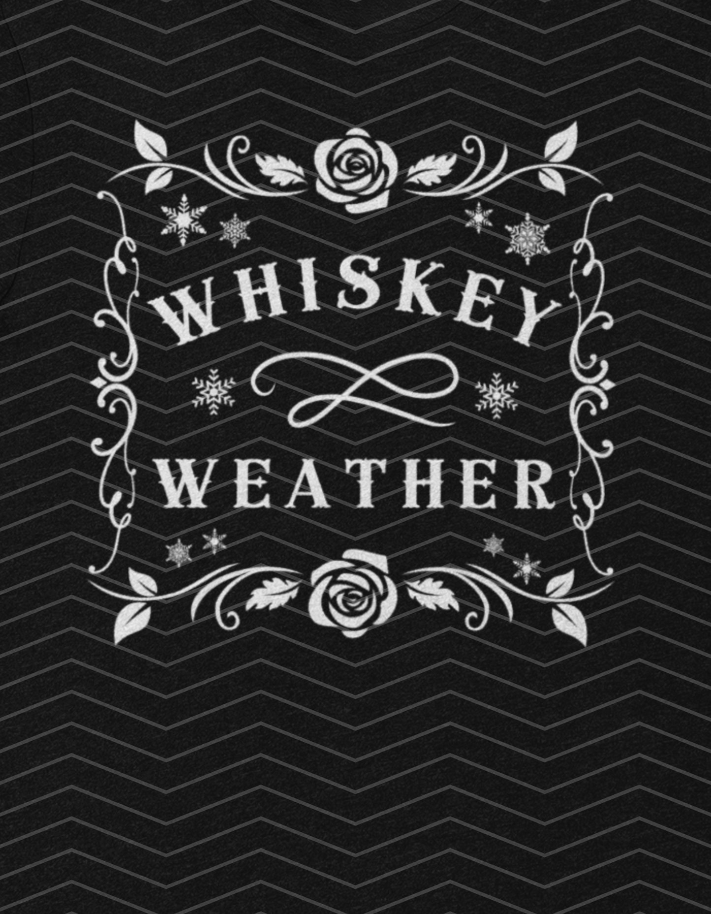 Whiskey Weather in White