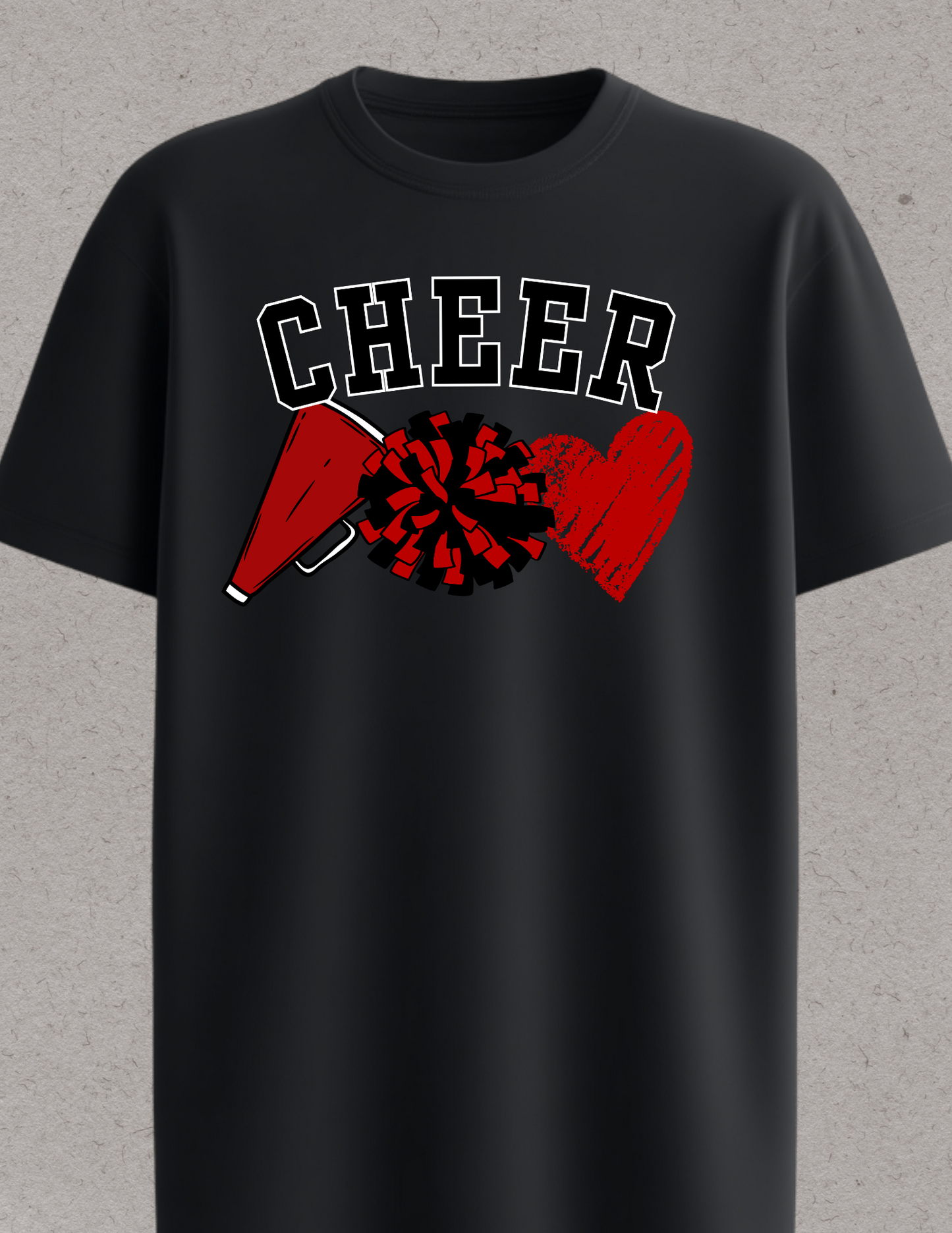 Bulldogs Cheer in Black & Red