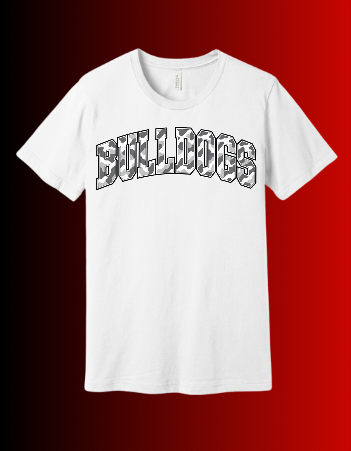 Bulldogs Grey Duck Camo Logo