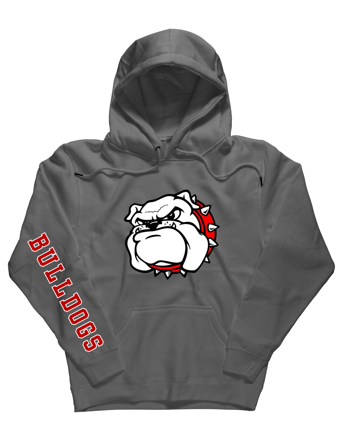 Bulldogs With Red & White Sleeve Logo