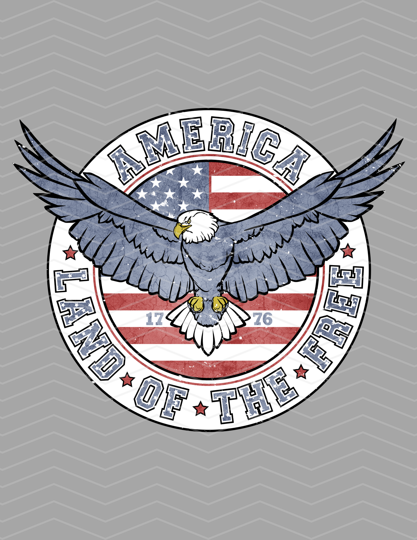 America Land Of The Free Logo!