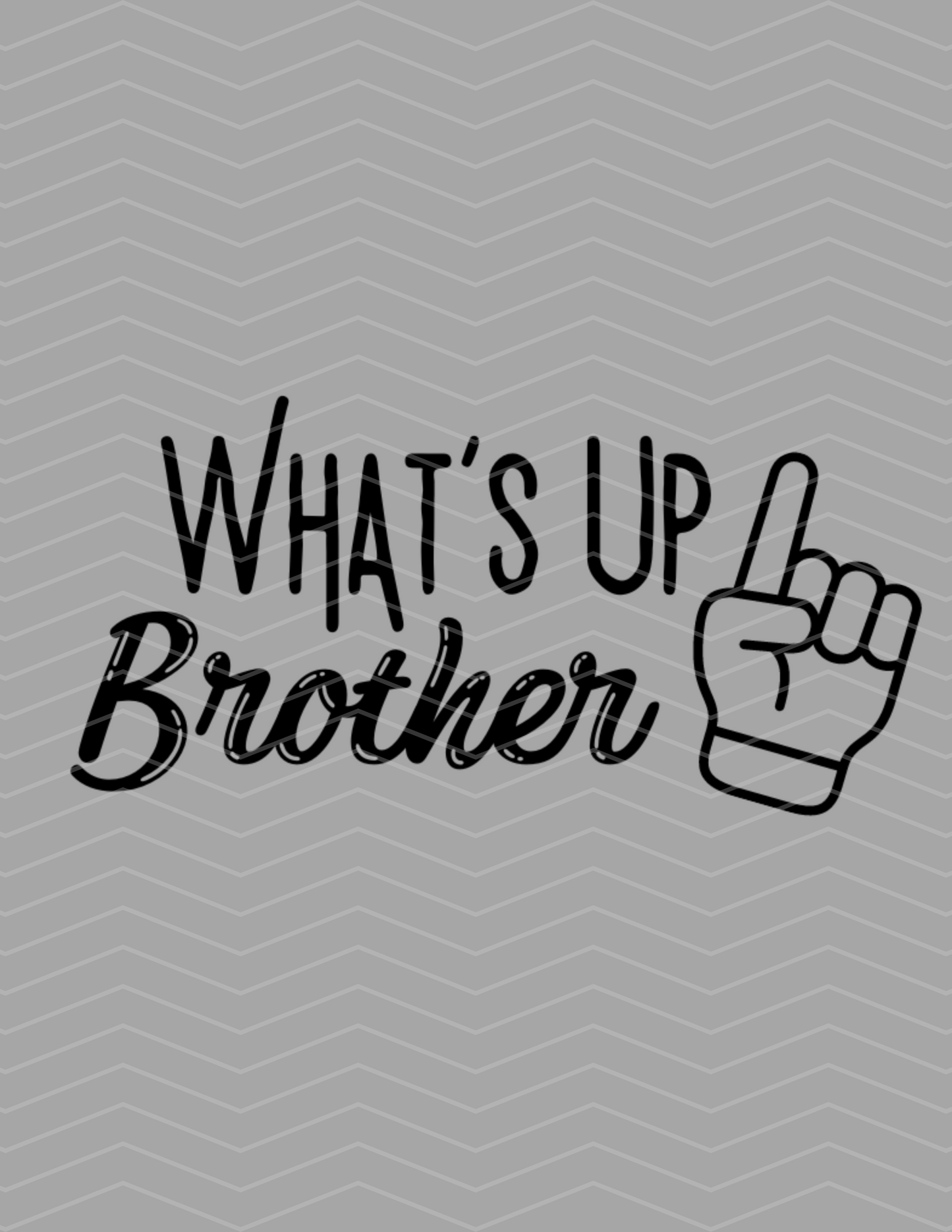 What's Up Brother? Graphic Tee!