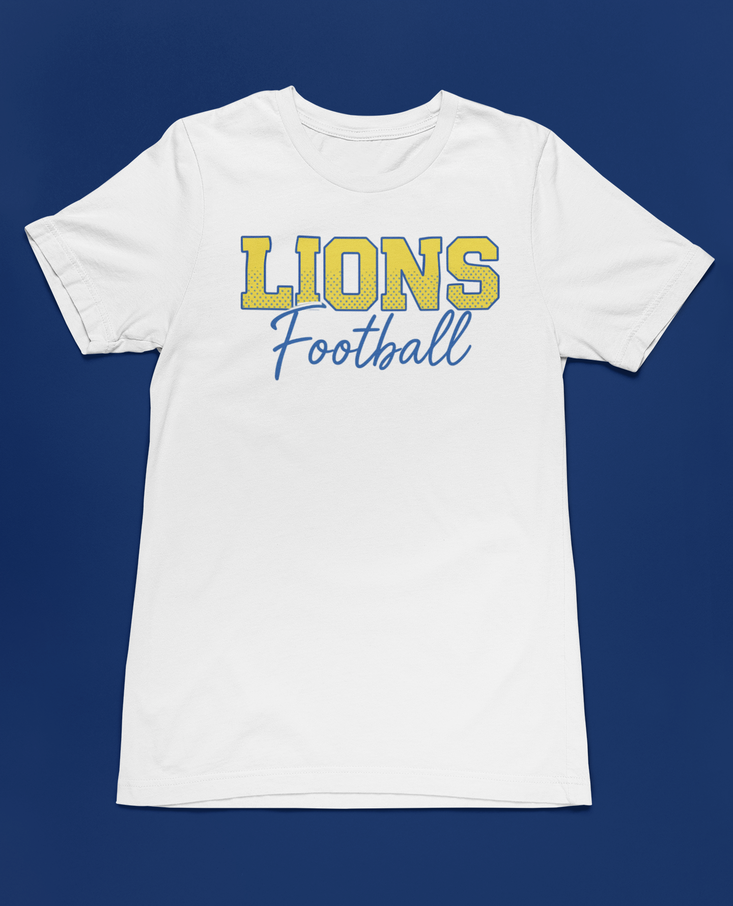 Lions Football-Blue & Gold