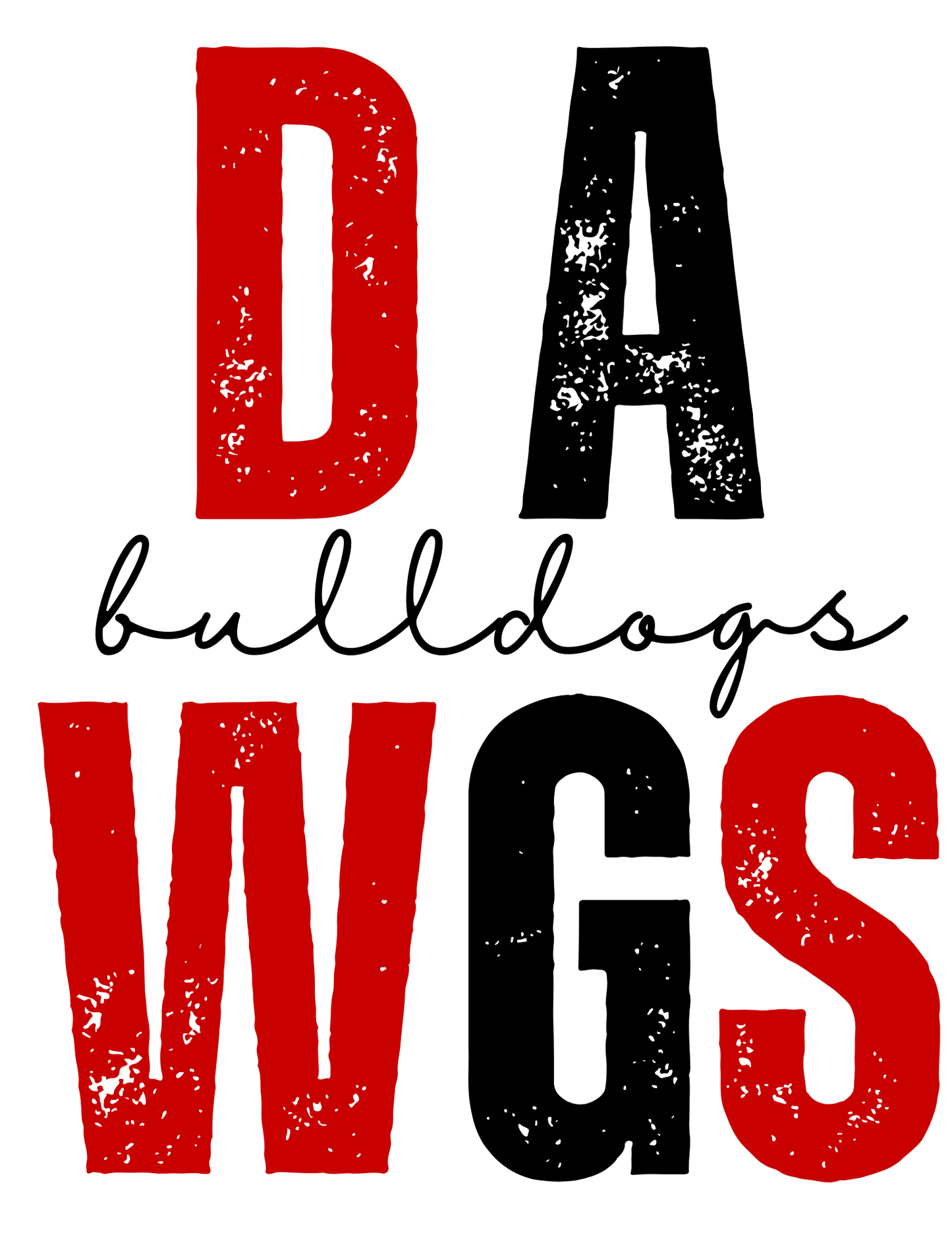 Bulldogs Dawgs Mixed