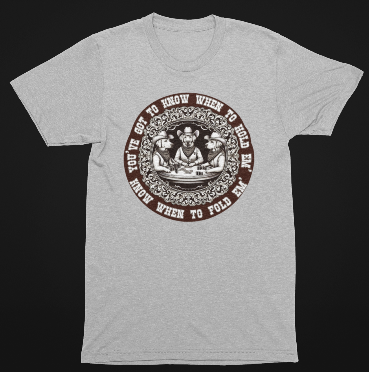 You've Got To Know When To Fold Em' Labrador Design