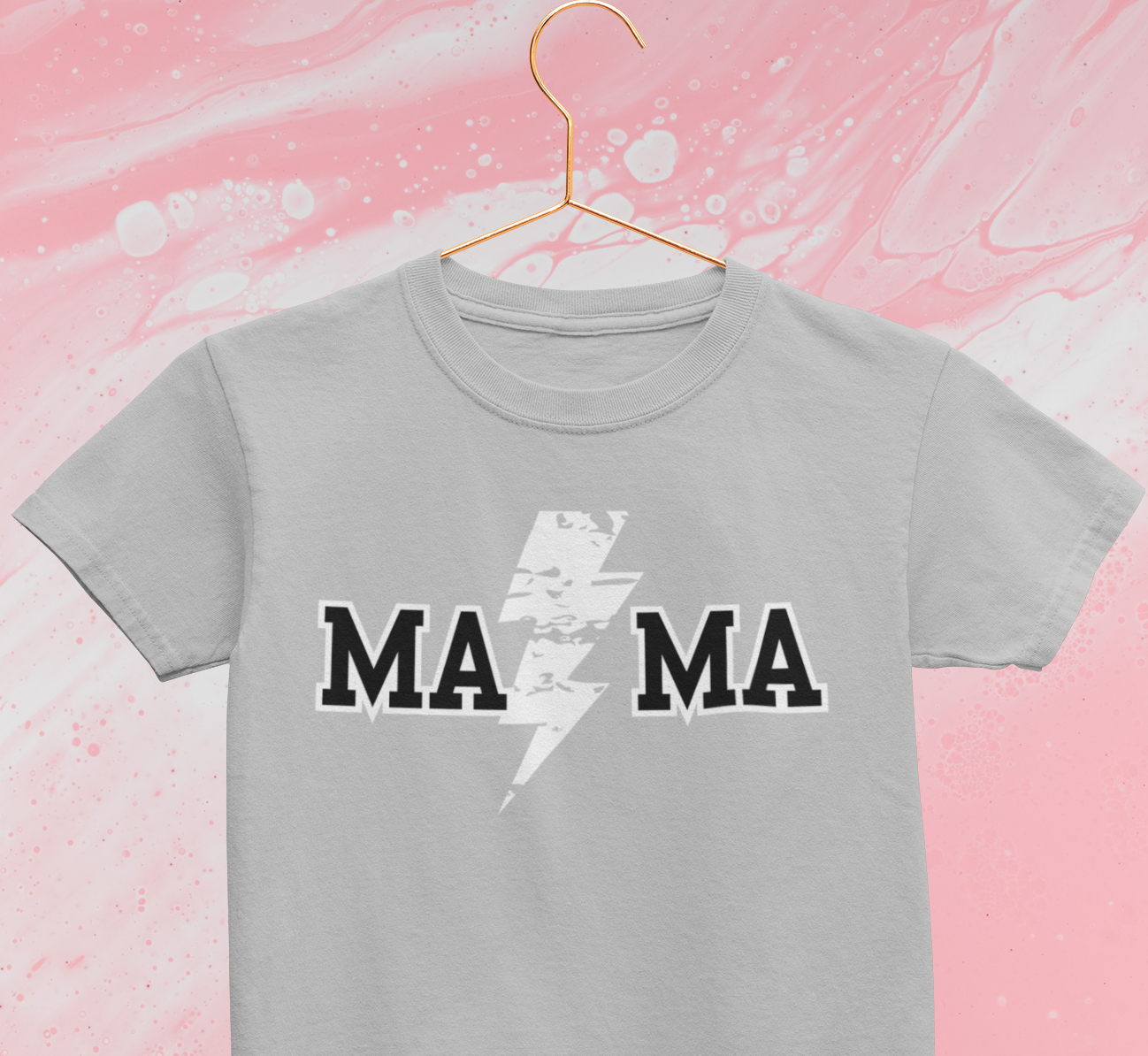 MaMa Lightning Bolt Logo