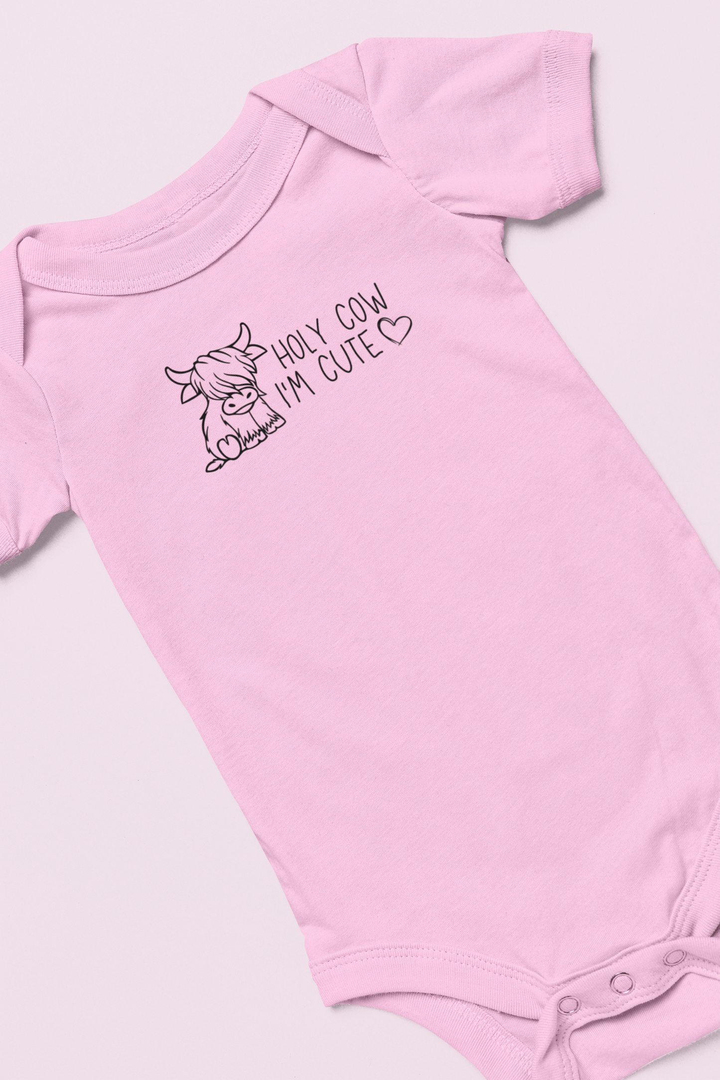 How Cute Am I? Highland Cow Onesie