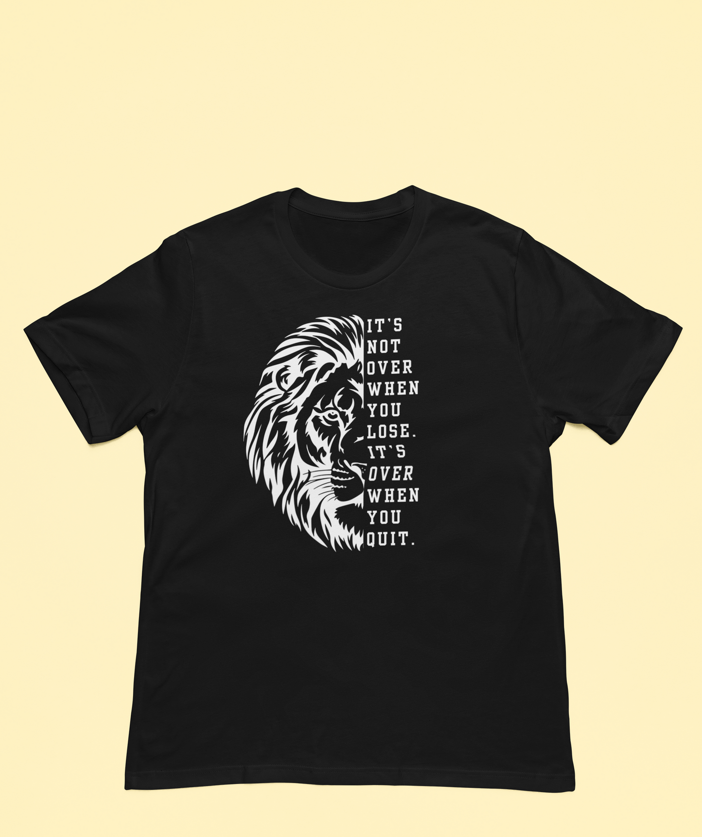 It's Not Over Lions Tee In White