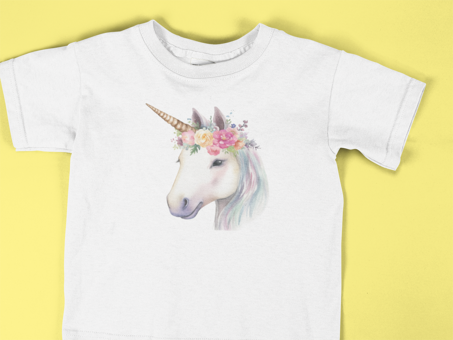 Unicorn Watercolor Logo