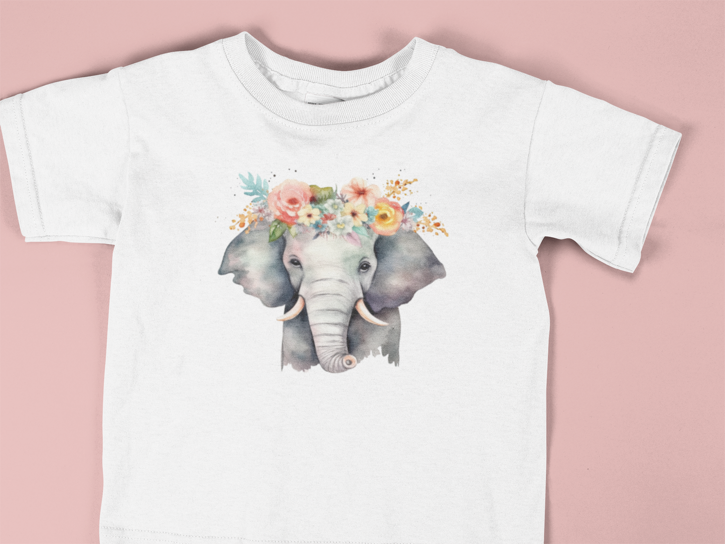 Elephant Watercolor Logo