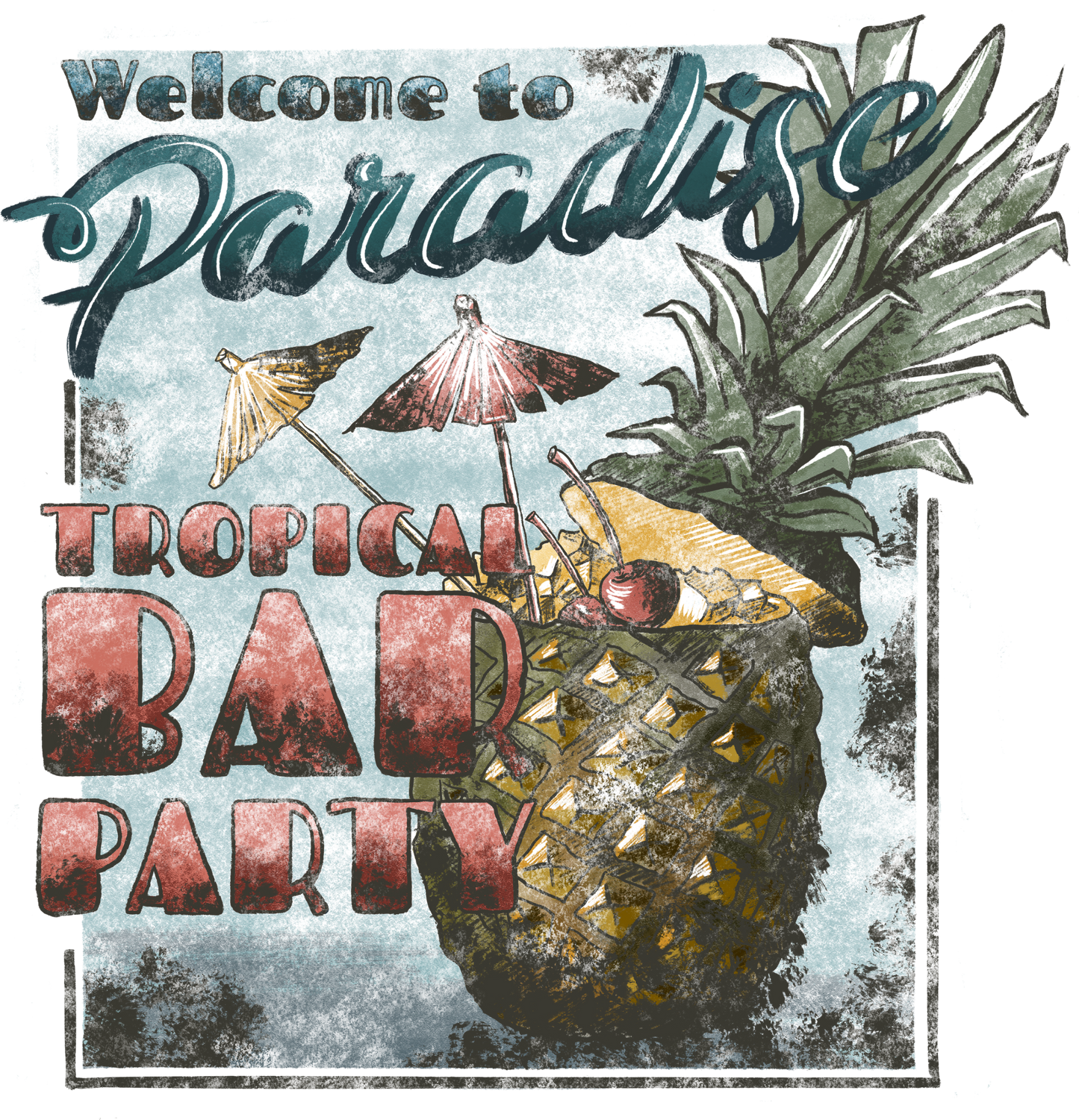Paradise Tropical Bar Logo
