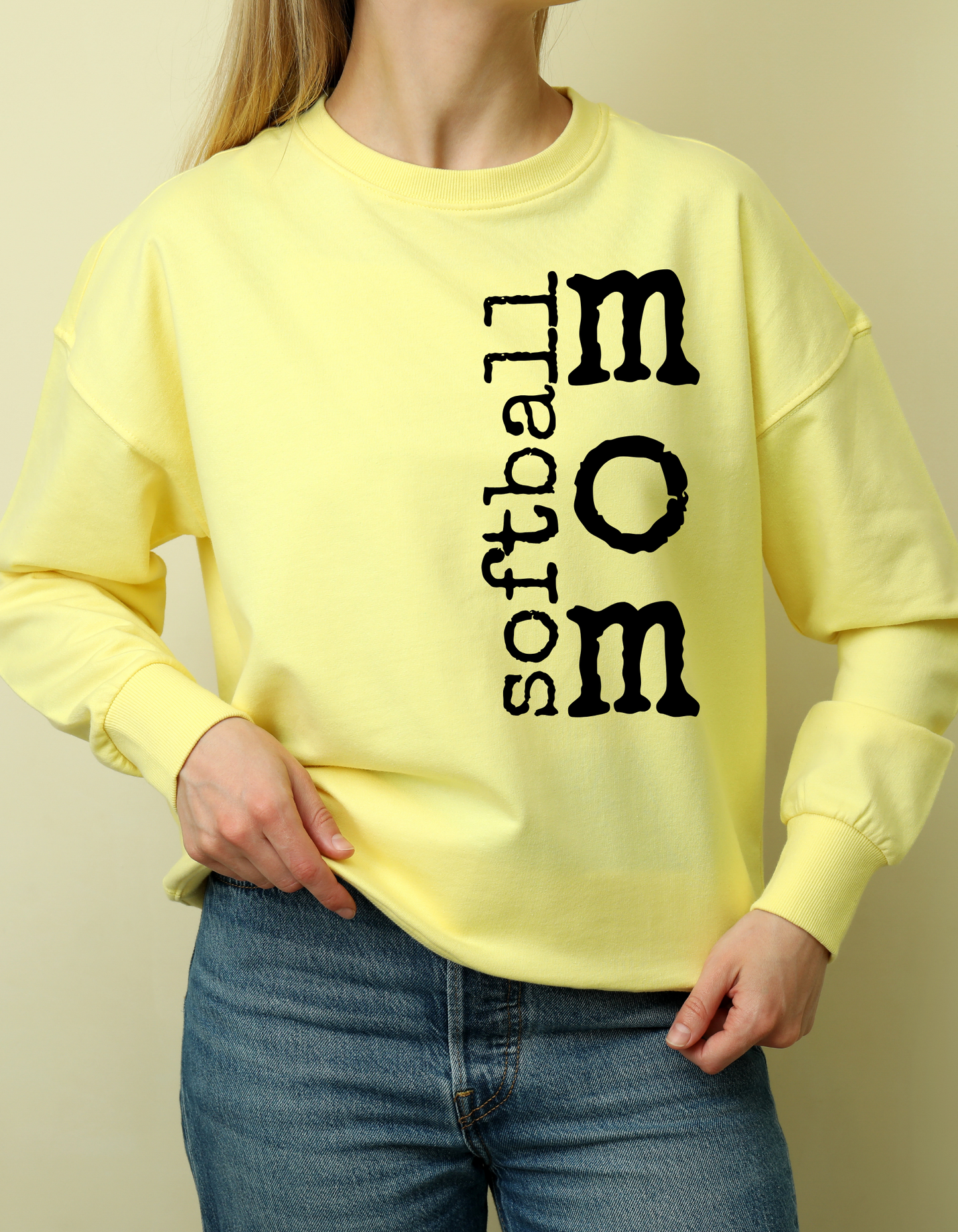 Softball Mom Typography