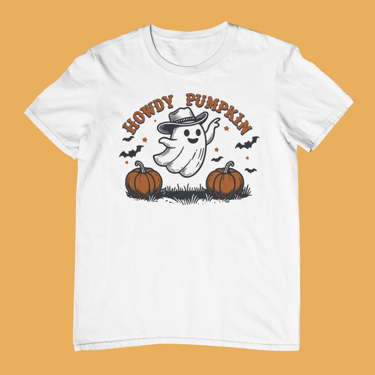Howdy Pumpkin! Halloween logo!